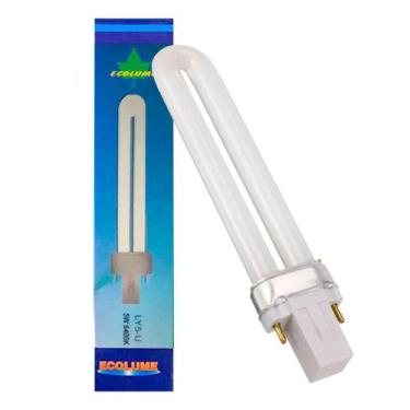 Imagem de Lâmpada Pl Compacta 5w 6400k 2 pinos G23 LY5-U - Ecolume