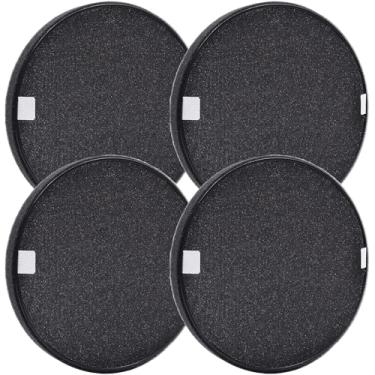 Imagem de Filtro de substituição PureZone Halo H13 True HEPA para purificador de ar de halo puro de enriquecimento puro PEAIRDSK, 2 em 1, H13 True HEPA com pré-filtro de carvão ativado, embalagem com 4 unidades