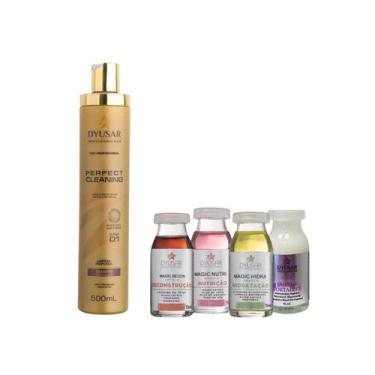 Imagem de Progressiva PerfectPlastia 500ml + 4 Ampolas Dyusar - Dyusar  Cosmétic