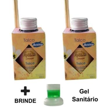 Imagem de 2 Aromatizador Ambiente Palito 100ml Difusor Cheirinho Casa Lar Cheiro