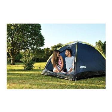 Imagem de Barraca Iglu 3 Pessoas Acampamento Camping Lazer Impermeável - Mor