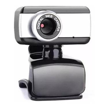 Imagem de Webcam brazilpc v4 1.5mp 640x483 c/microfone usb preto/prata - BRAZIL 