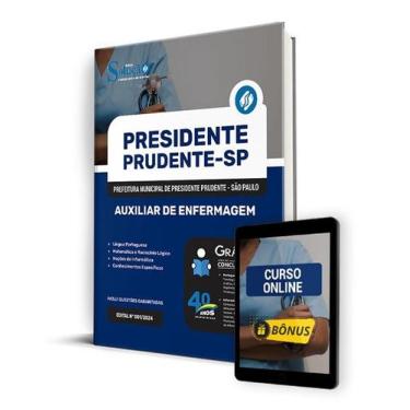 Imagem de Apostila Prefeitura de Presidente Prudente - SP 2024 - Auxiliar de Enf