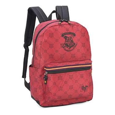 Imagem de Mochila Harry Potter Hogwarts Original Luxcel, Vinho