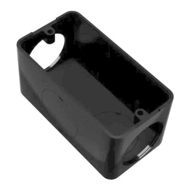 Imagem de Caixa Condulete PVC 5 Entradas Konextop 1/2`` - 3/4`` Preta