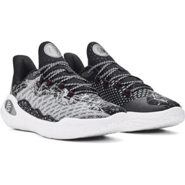 Imagem de Under Armour Curry Flow 11 Future Dragon Bash Tênis de basquete, Multicolorido (cinza/preto), 27.0 cm