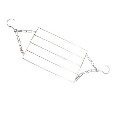 Imagem de Rack de Secagem de Roupas, Rack de Secagem de Roupas Com Ajuste de Nível Aço Inoxidável Multifuncional Pendurado Prateado Rack de Secagem de Roupas Dobrável para Secar Roupas,