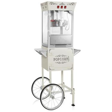 Imagem de Pipoqueira Elétrica Vintage com Capacidade para 4L, Acessórios e 50 Sacos , 850W, OLDE MIDWAY, Creme