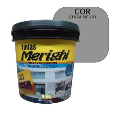 Imagem de Borracha Líquida Premmium 3,6Litros Cinza Médio - Merighi