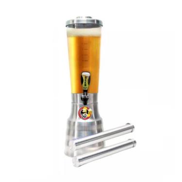 Imagem de Torre De Chopp 3,5L Copo Removível Base De Alumínio Duff - BEER CHOPP