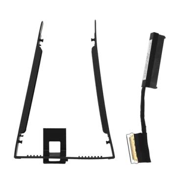 Imagem de OTOTEC 1 conjunto de conector de cabo de disco rígido SSD HDD SATA 00UR495 DC02C009L30 compatível com Lenovo ThinkPad T470 T480 A485 A475