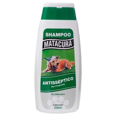 Imagem de Shampoo Cão Gato Matacura Antisséptico Bactericida 200ml