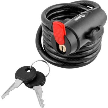 Imagem de Cadeado Para Bicicleta 150Cm Com Chave Nove54
