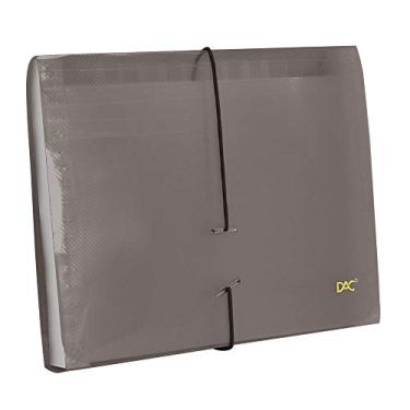 Imagem de Pasta Sanfonada, 1/2 ofício, 12 divisões, fumê, DAC