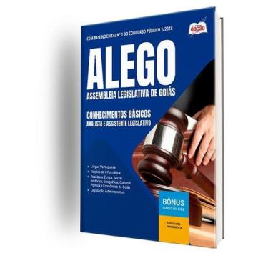 Imagem de Apostila ALEGO  - Analista e Assistente Legislativo - Conhecimentos Bá