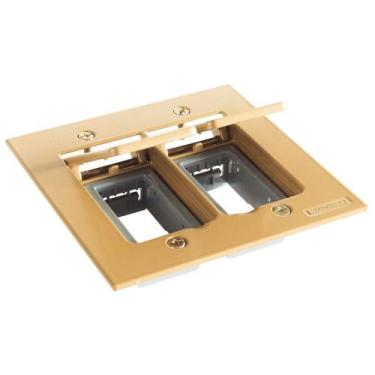 Imagem de Tampa 2 Postos 4x4 Para Piso Tramontina Modular Dourada Tramontina