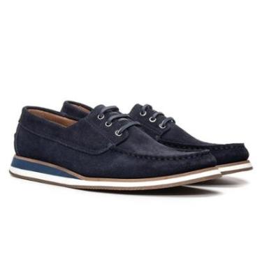 Imagem de Deckshoes Masculino Cooper Camurca Midnigth Samello-Masculino