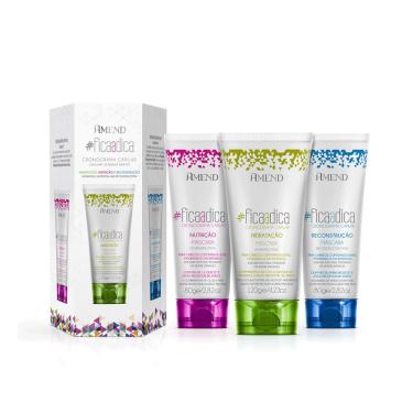 Imagem de Kit amend fica A dica cronograma capilar