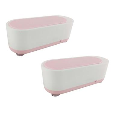 Imagem de Limpador Ultrassonico Oculos Joias Anel Kit 2 unidades Acessorios Pinc