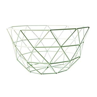 Imagem de Fruteira cesta de frutas de ferro forjado, cesta de frutas de estilo nórdico de ferro forjado, decoração de secretária cozinha sala de estar armazenamento cesta de armazenamento de frutas prato D