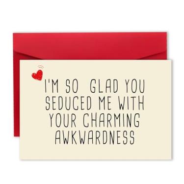 Imagem de ACHICGIRL Presentes engraçados de dia dos namorados para ele, cartão romântico de dia dos namorados para namorado, namorada, presentes exclusivos para marido, presentes de dia dos namorados masculinos