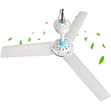 Imagem de Ventilador De Teto Pequeno, Ventilador Repelente De Mosquitos De Dissipação De Calor De Dissipação De Calor De Acampamento Ao Ar Livre De 12 V/24 V, Bateria Dc Portátil Móvel De 6 W,braçadeira De
