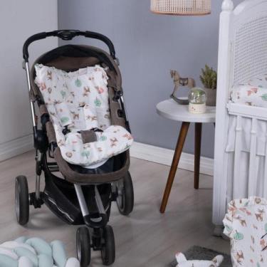 Imagem de Capa de Carrinho Novo Colchonete De Bebê Universal Estampada e Lisa - 