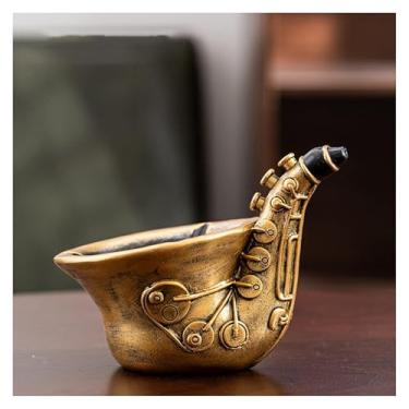 Imagem de Cinzeiro, cinzeiro de resina criativo, decoração de mesa de jantar em miniatura artesanal, adequado para bar interno e externo, presentes de decoração de escritório em casa (B)