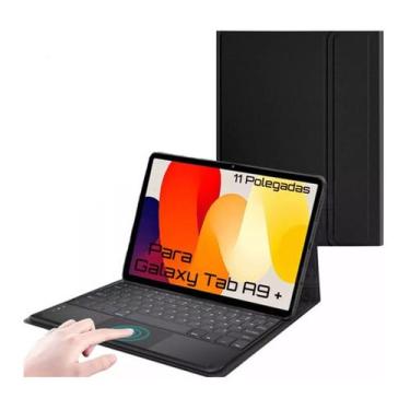 Imagem de Capa Com Teclado Touchpad Sem Fio Para Galaxy Tab A9 Plus - BDNET