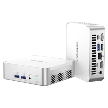 Imagem de GEEKOM XT12 Pro Mini PC, Intel Core i9-12900H (14C/20T/24MB) 32GB DDR4 RAM 1TB SSD Mini Computadores Desktop, Suporte 4-Screen Display/WiFi 6E/BT 5.2/USB4.0/2.5GbE LAN Port/Windows 11 Pro