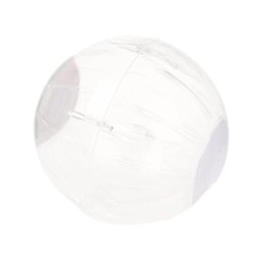 Imagem de WeiLaiKeQi Hamster Exercício Ball Sports Ball Acessórios para gaiola de roda para ratos, Branco
