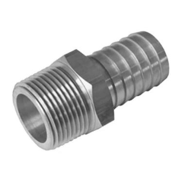 Imagem de Espigão Fixo Macho com Rosca NPT 3/4" x 3/4" (sem canal) - DDS R116