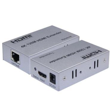 Imagem de Extensor Hdmi 2K 4K 100 Metros Via Cabo De Rede - Extenser