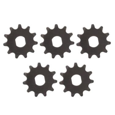 Imagem de T8F 11T SPROCKET SCOOTER ELECTRICO ROURDO 11T SCOTCOLA 11T PARA 43CC 47CC 49CC MINI Scooter Componente Essential para scooters elétricos feitos com aço 5 pcs