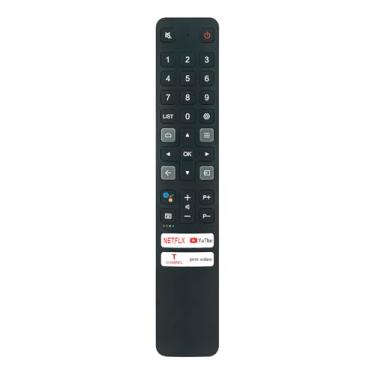 Imagem de RC901V FMRG Controle remoto de voz substituído adequado para TCL LCD Smart TV 50P615 43P615 55P615 65P615 55C825 65C825 50C725 55C725 65C725 65P725 85P7P725 25 75 P725 55P725 50P725 43P725 55H71 65H71