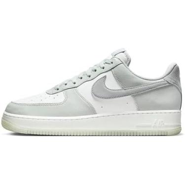 Imagem de Nike Air Force 1 '07 Lv8 Tênis masculino, Cinza e branco, 9