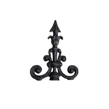 Imagem de Ponteira Ponta De Lança Ferro N19 Grade Portão Muro 23X18Cm