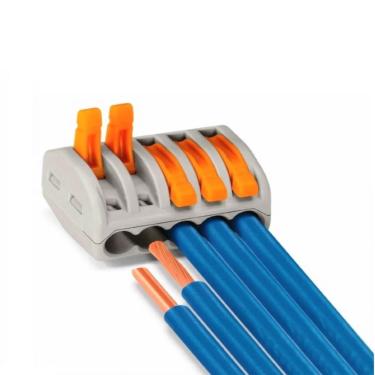 Imagem de Emenda Eletrica Conector Tipo Borne 20 Pcs Duplo Pct2