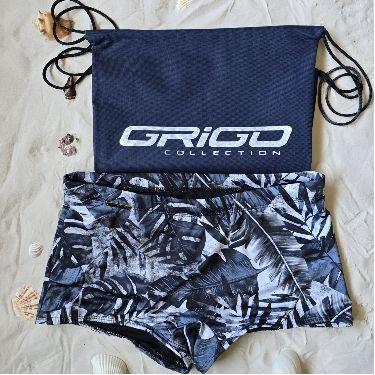 Imagem de Sunga Boxer Jungle Grigo Collection, GG, Cinza