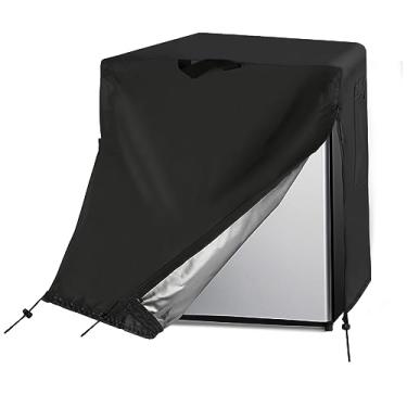 Imagem de Guisong Capa Para Geladeira, À Prova D'Água E Poeira Proteger Freezers Verticais/Refrigeradores De Bebidas - Adequada A Maioria Dos Mini 1,1 Cúbico (20" Largura X 20" Profundidade 21" Altura)