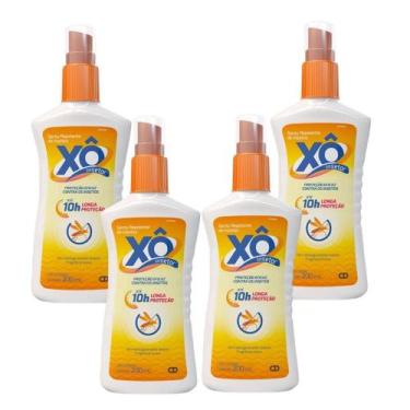 Imagem de Kit Xô Inseto Repelente Spray Com 4 Unidades De 200ml Cada - CIMED