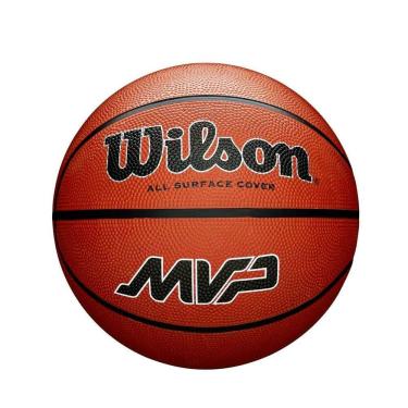 Imagem de Bola Basquete Wilson MVP Brown Unissex WZ3018703XB7