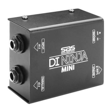 Imagem de Direct Box Passivo DI Ninja Mini 1 Canal SAS Santo Angelo Com Chave Gr