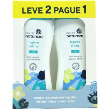 Imagem de Sabonete Liquido Intimo Cia Da Natureza 2un 210ml - Teimoso