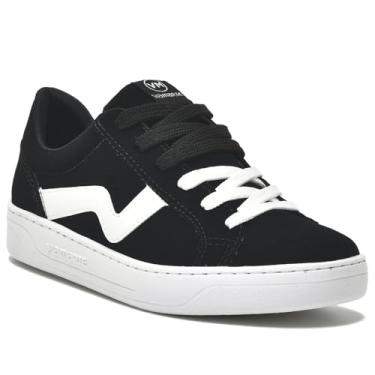 Imagem de Via Marte, Tênis Feminino Casual Via Marte 020-004-01 Cor:Preto;Tamanho:37;Genero:Feminino