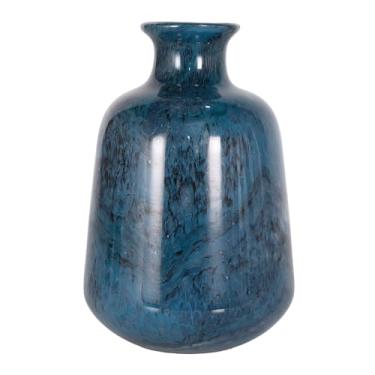 Imagem de VASO DECOR MURANO 17X26 CM MESCLA AZUL SAFIRA
