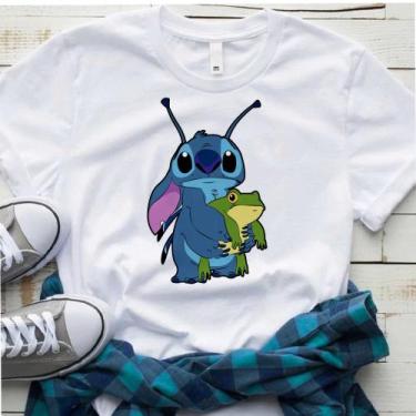Imagem de T'Shirt Camiseta Feminino Infantil Stitch Desenho - 09 - MAHALO CAMISE