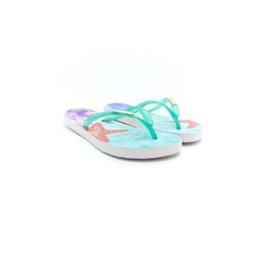 Imagem de Chinelo Feminino Rafitthy Life Is Better In Sea - Verde-Feminino