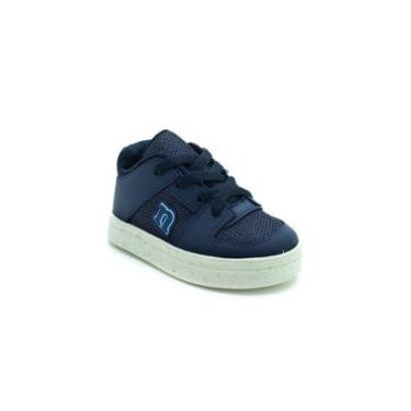 Imagem de Tênis Infantil Menino Novopé 108n030 - Azul Marinho / Off White-Masculino