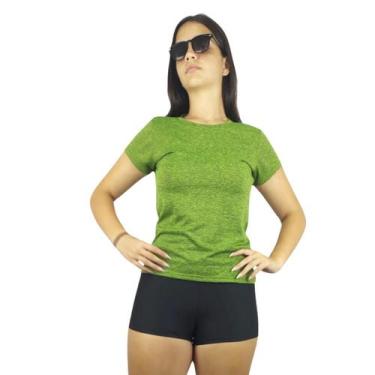 Imagem de Camiseta Feminina Blusa Dry Roupa Básica Academia - FRV Moda Fitness, 
